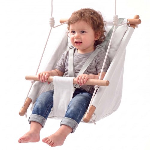 VEVOR Columpio para bebés blanco