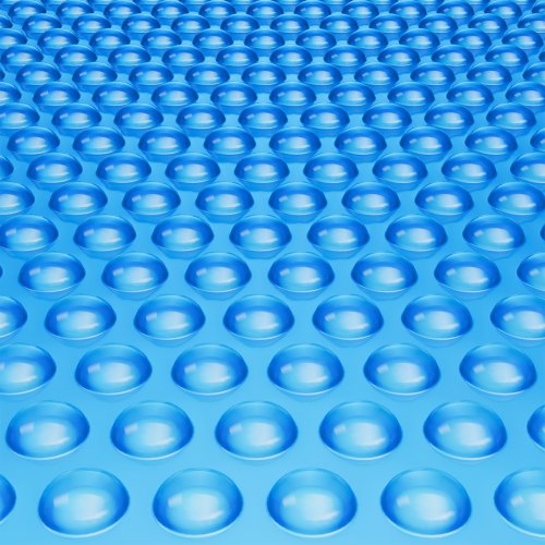 VEVOR Cubierta Solar para Piscina Manta Solar Rectangular de 7,32 × 3,66 m para Piscinas Cubierta Solar para Piscina Enterrada Sobre el Suelo Cubiertas Solares de Color Azul de 12 mil para Piscinas