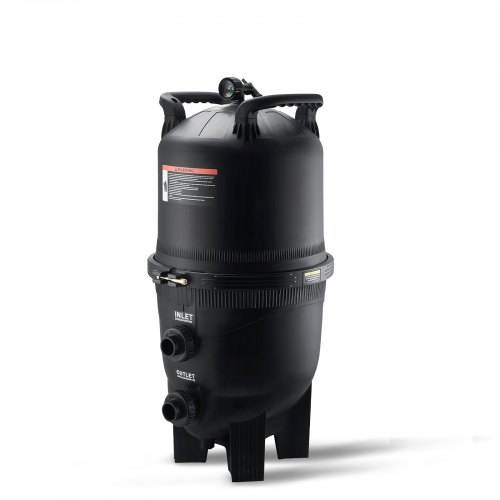 VEVOR Filtro de Piscina de Cartucho 30 m² Filtro de Piscina Enterrada Sistema de Filtración de Piscina sobre el Suelo con Filtro Mejorado a Prueba de Fugas para Jacuzzi, Spa, Piscina Inflable