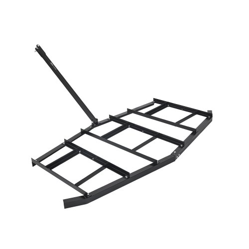 VEVOR Grada de Arrastre Ancho de 215 cm para Remolcar Niveladora de Entrada de Vehículos de Acero con Enganche de Pasador Grada de Entrada de Vehículos para ATV, UTV, Tractores de Césped