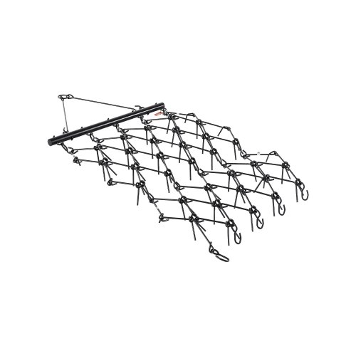 VEVOR Grada de Arrastre Duradera 171x122 cm con 80 Dientes Afilados para Tractores ATV UTV Ideal para Preparación de Suelos, Siembra, Alisado de Paisajes, Mantenimiento de Caminos de Grava de Patios
