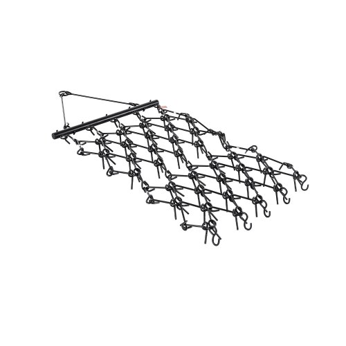 VEVOR Grada de Arrastre Duradera 225x114 cm con 69 Dientes Afilados para Tractores ATV UTV Ideal para Preparación de Suelos, Siembra, Alisado de Paisajes, Mantenimiento de Caminos de Grava de Patios