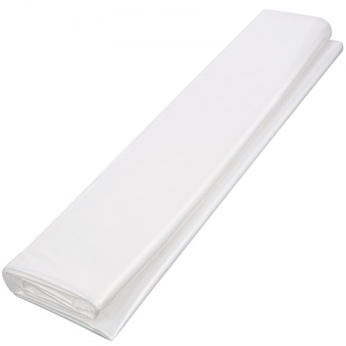 VEVOR Película para Invernadero de 7,3 x 30,5 m, Cubierta de Polietileno Transparente Espesor 0,15 mm, Película de plástico agrícola Resistente a los Rayos UV para Jardinería, Agricultura y Ganadería