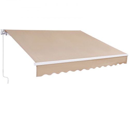 VEVOR Toldo retráctil para terraza 360 x 300 cm