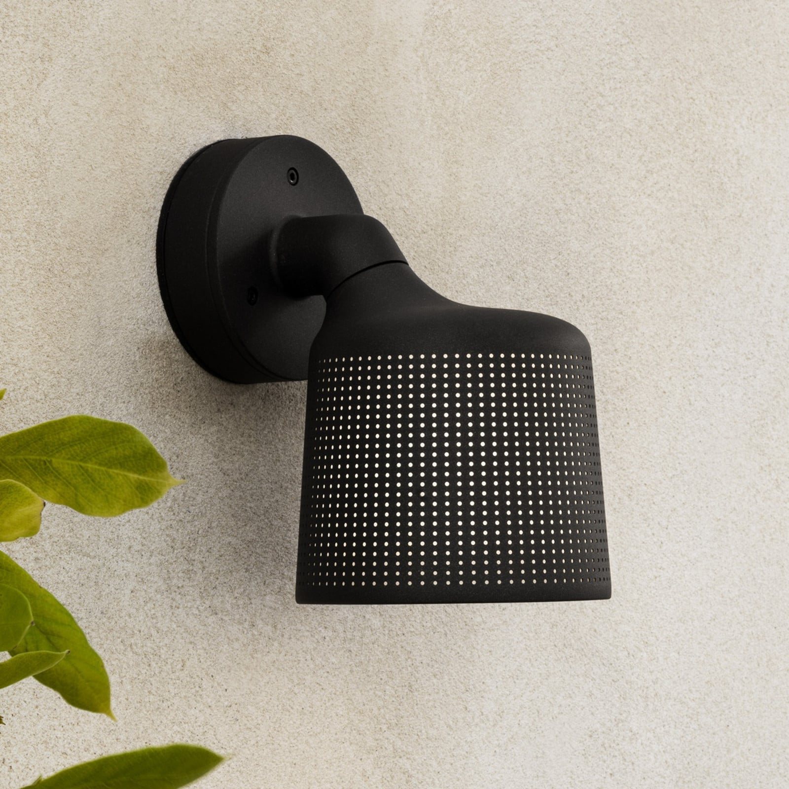 Vipp551 Aplique Exterior Negro - Vipp - Terraza - Metal
