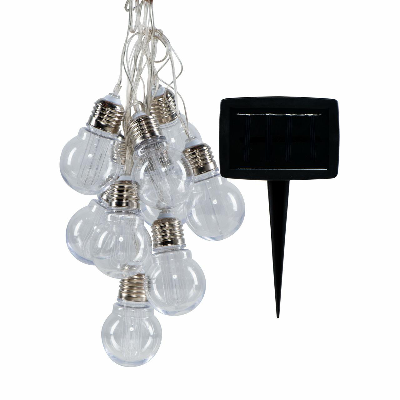 Volteno Lámpara Solar Colgante con Bombillas Plásticas, iluminación decorativa y sostenible, ideal para terrazas y jardines