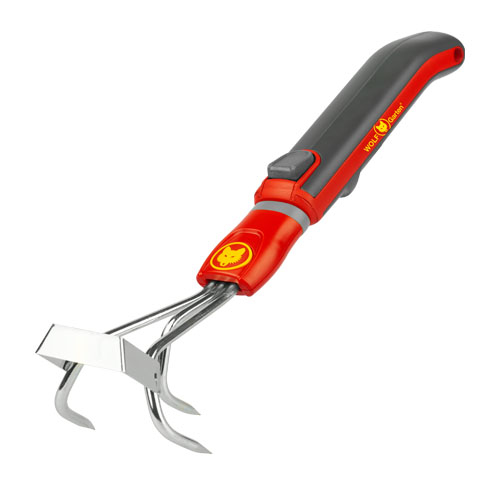 WOLF-Garten LB-M/ZM 015 Rastrillo de jardín Mango Rojo Acero