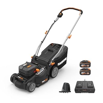Worx WG737E Cortacésped Nitro Brushless 40V 37cm 2 Baterías
