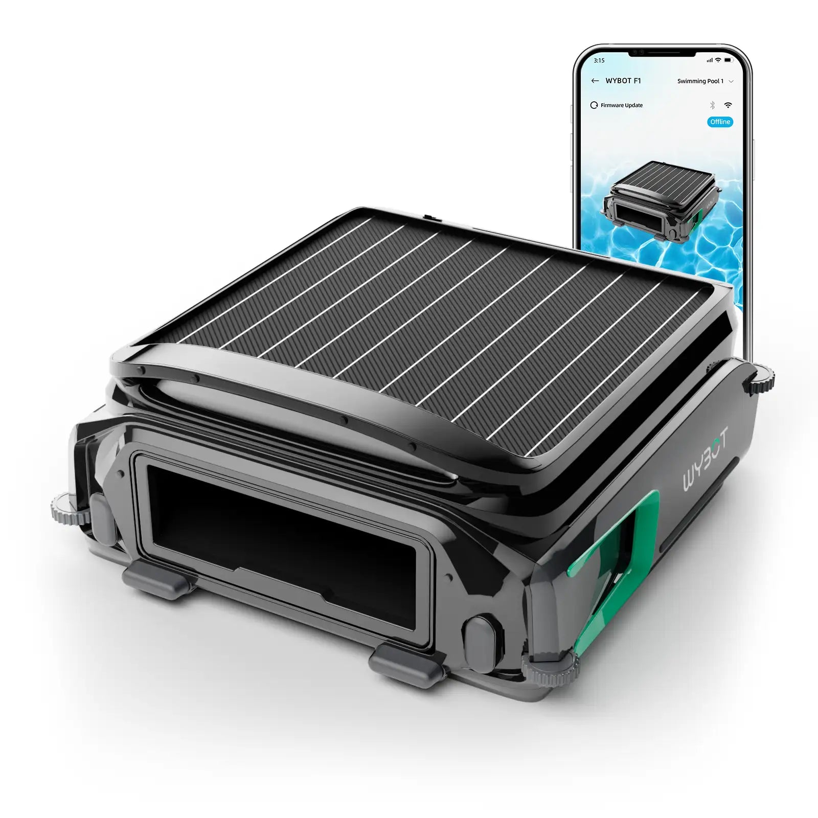 WYBOT F1 Limpiador Robótico de Piscina Solar